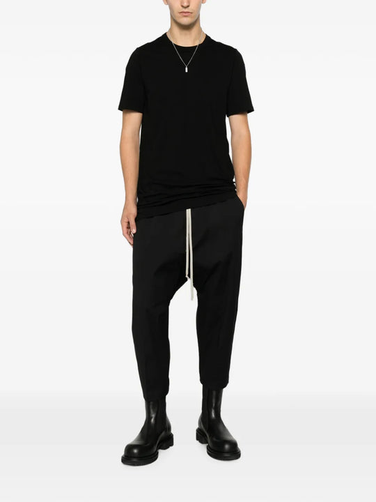 Black pants, full body view