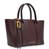 Burgundy bag, front view
