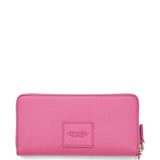 Pink wallet, back view
