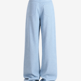 AURALEE - Women Silk Nep Denim 5 Pocket Wide Pants