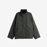 Green jacket, front view