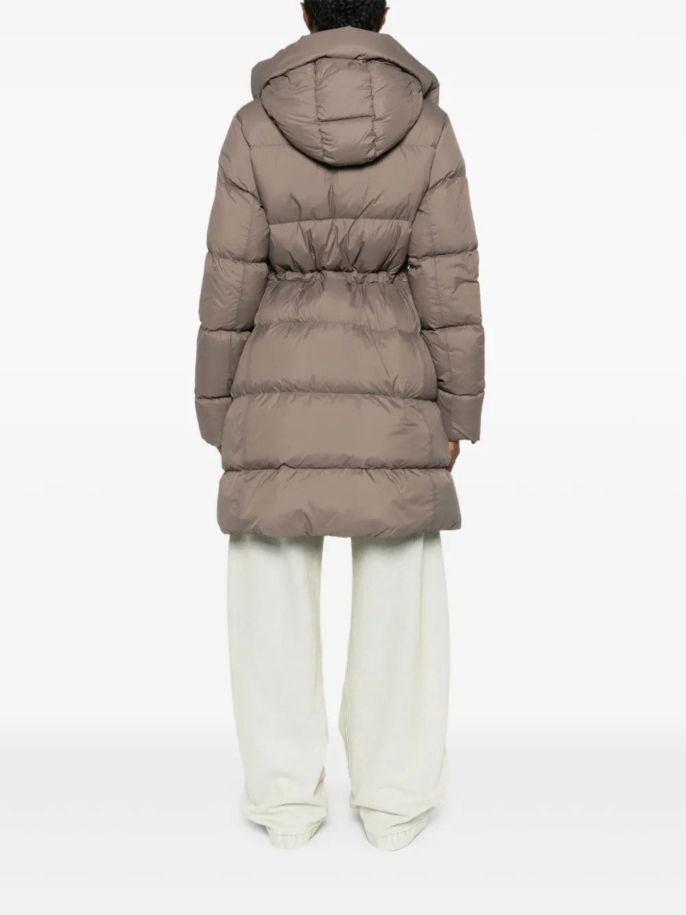Grey jacket, full body view