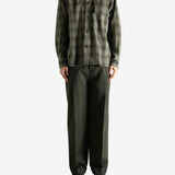 Black shirt, full body view