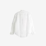 White shirt, back view