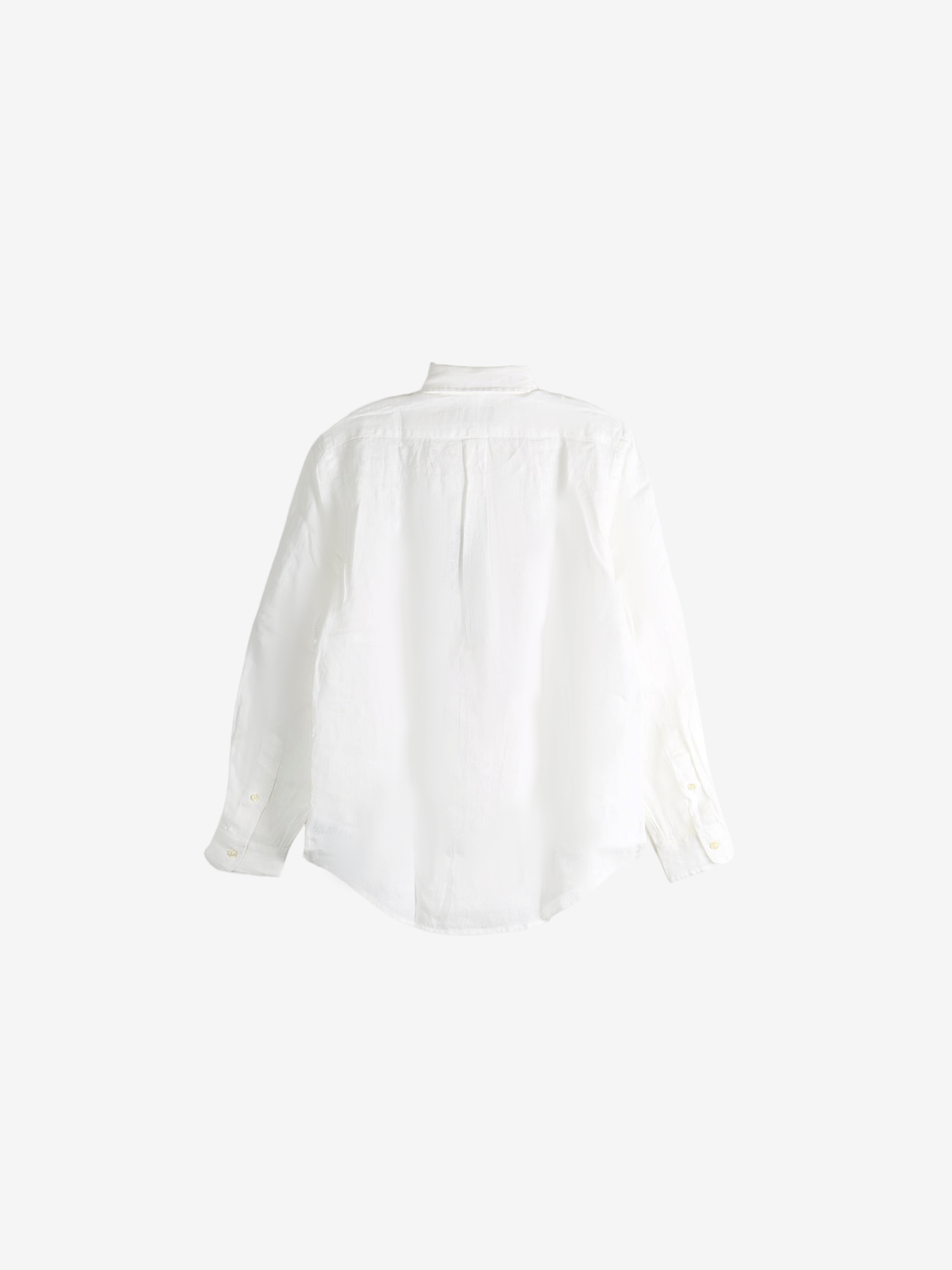 White shirt, back view