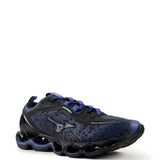 Blue shoes, front view