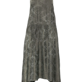 Green dress , front view