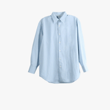 Blue shirt, front view