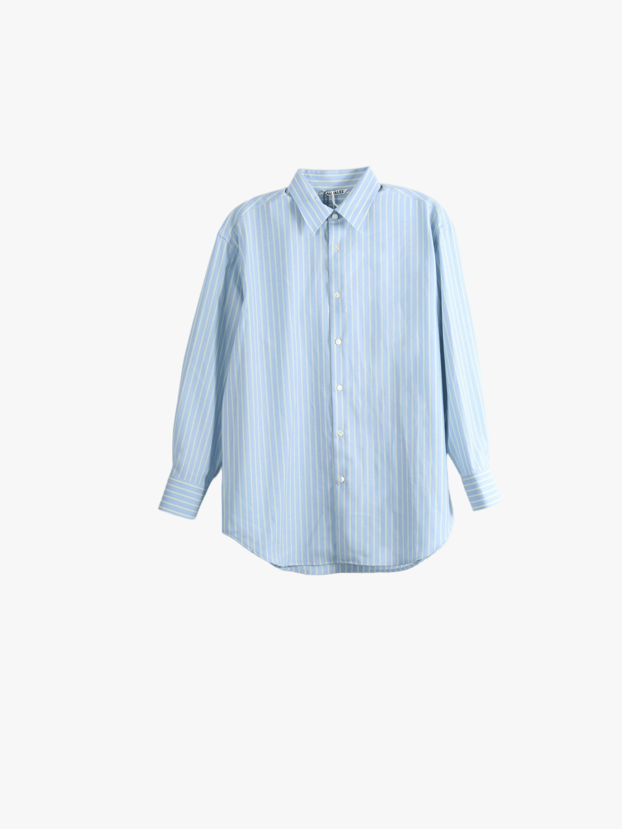 Blue shirt, front view