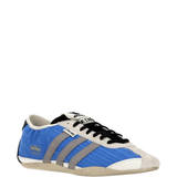 Blue shoes, front view