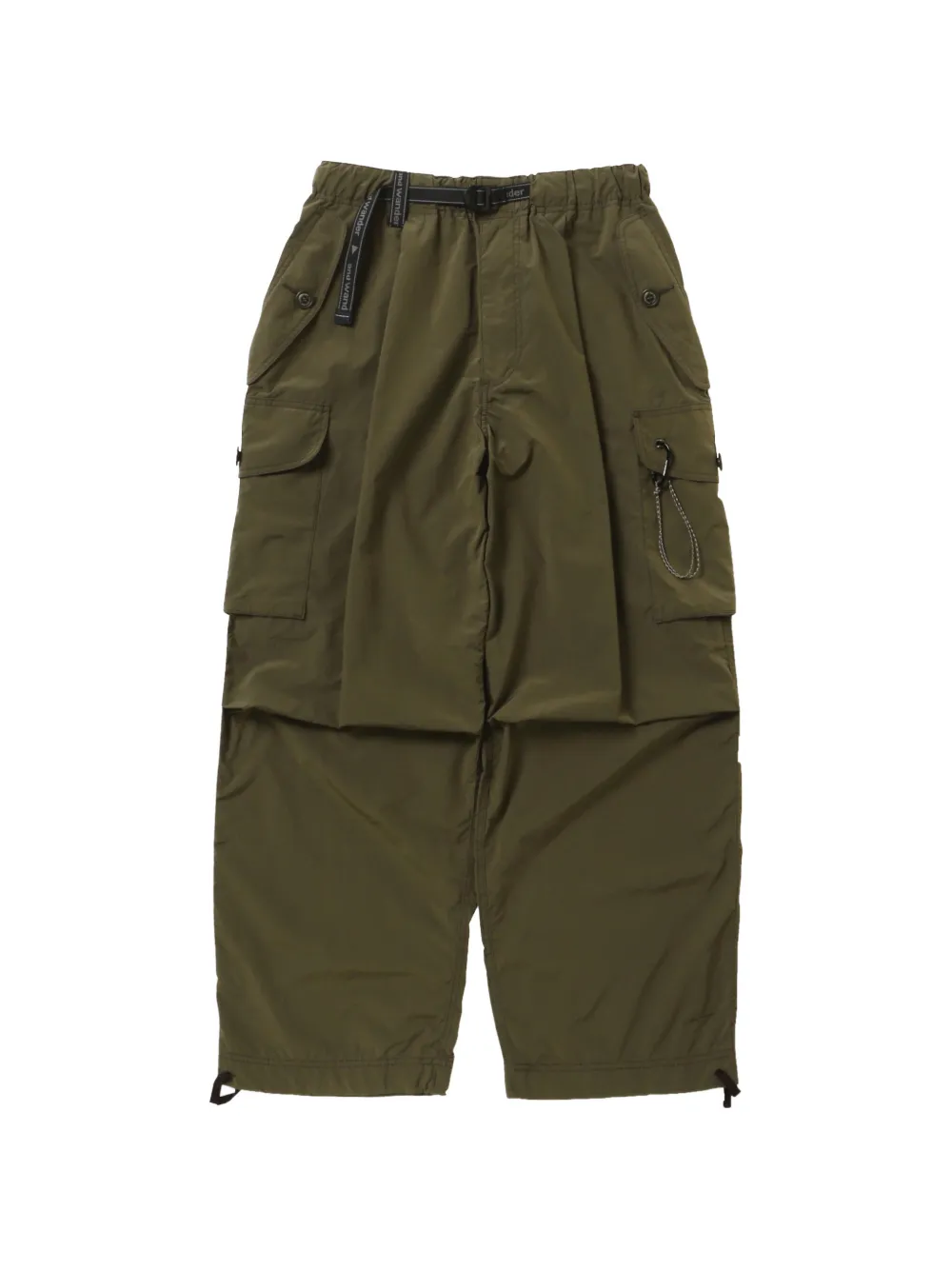 Green pants,front view