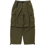 Green pants,front view