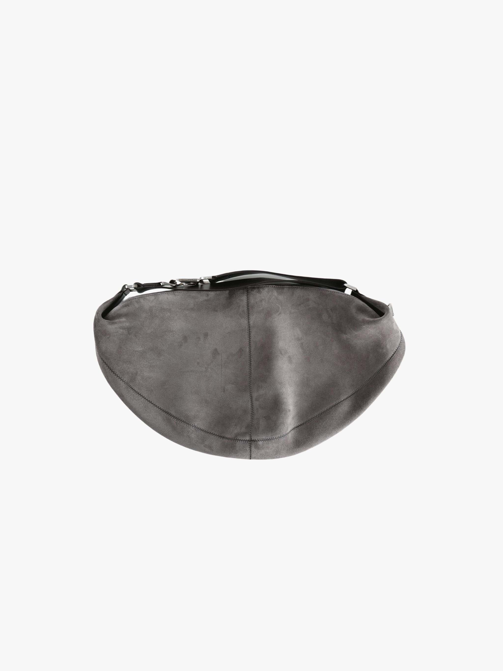 Grey bag, side view