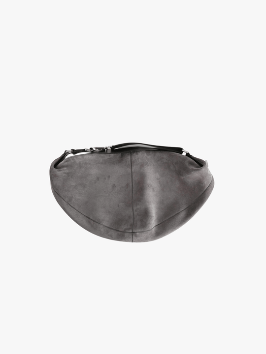Grey bag, side view