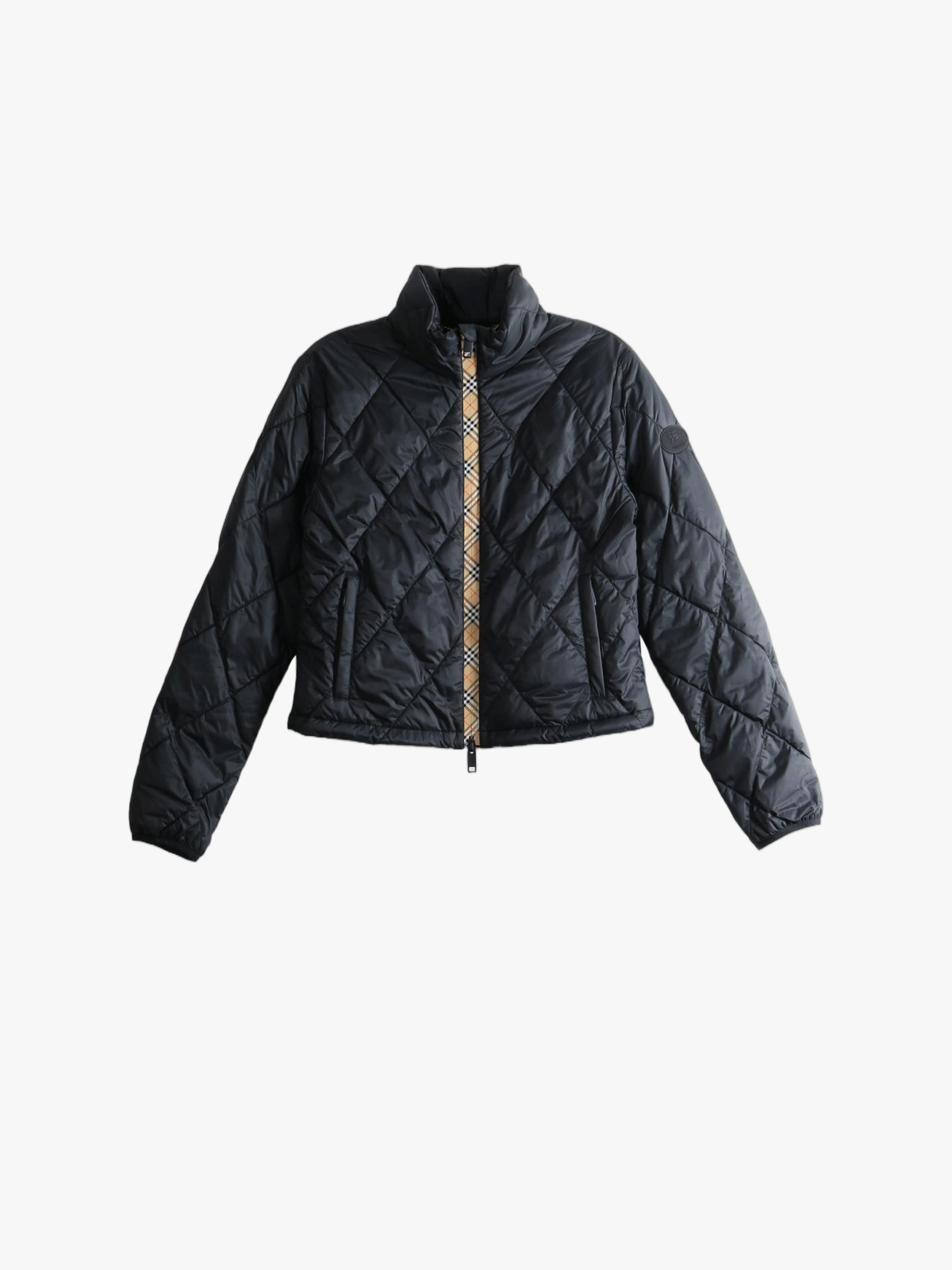 Black jacket, front view