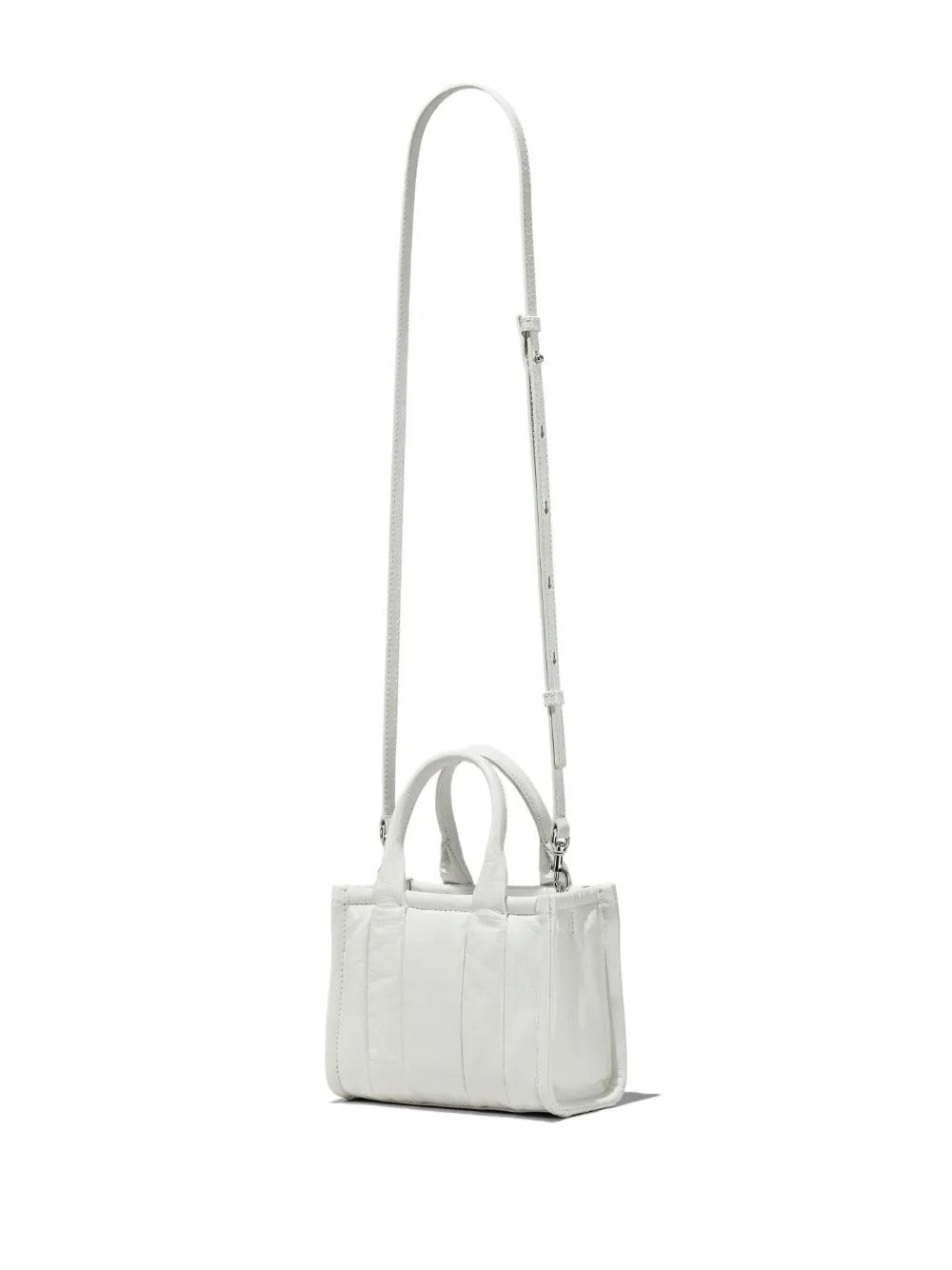 White bag, back view