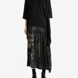 Black top, full body view