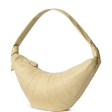 Tan bag, front view