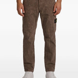Brown pants, full body view
