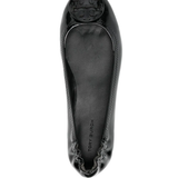 Black shoes, top view