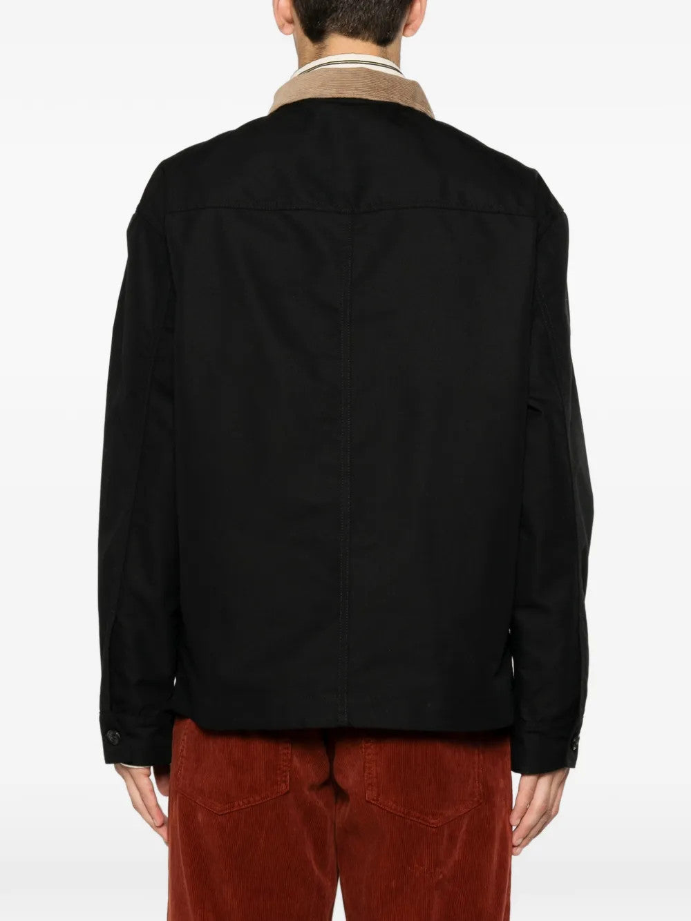 Black jacket, full body view