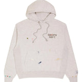 Grey hoodie, front view