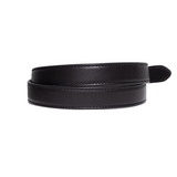 Black accessories, front view