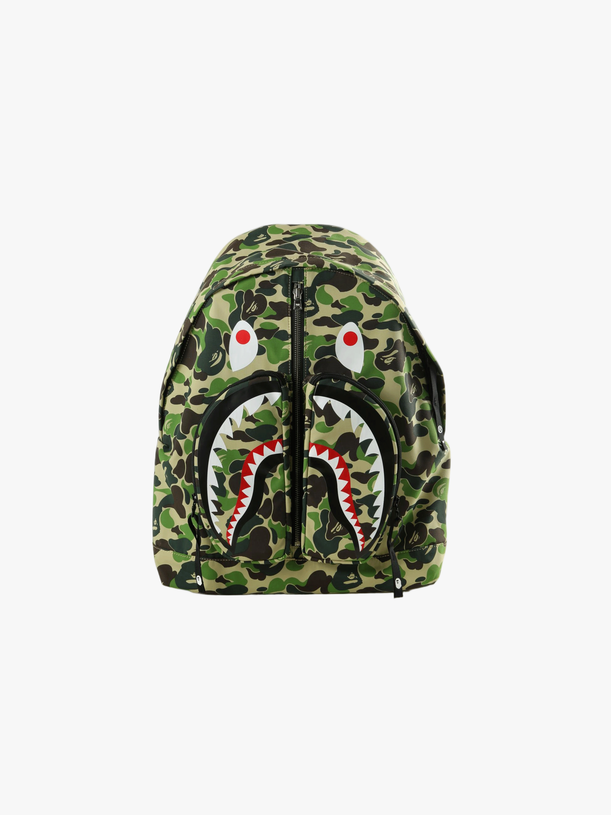 Green bag, front view
