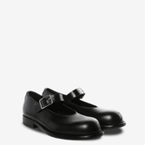 Black shoes, side view