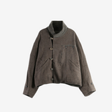 Brown jacket, front view