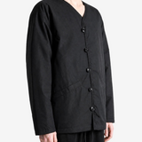 Black knitwear, front view