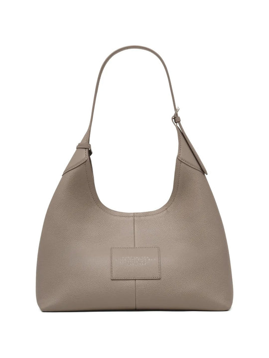 Tan bag, front view