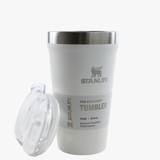 White cup, front view