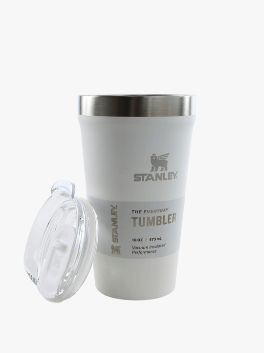 White cup, front view