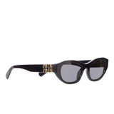 Black eyewear, front view