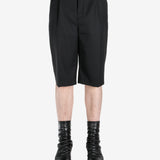 black shorts,front view