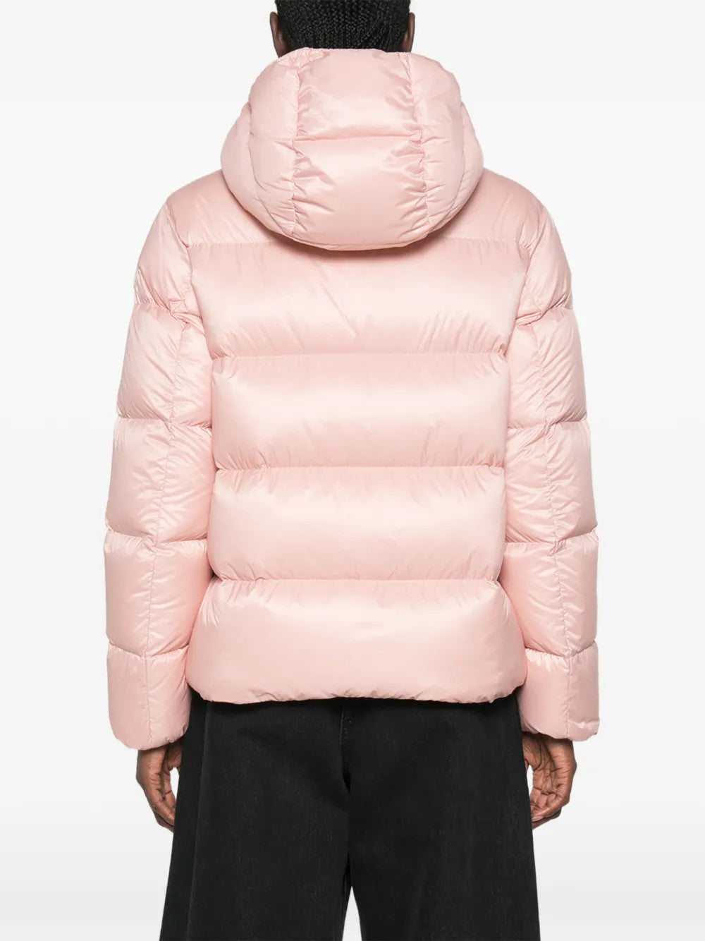 Pink jacket, full body view