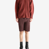 Red hoodies, full body view