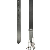 Black accessories, front view