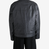 Grey jacket, full body view