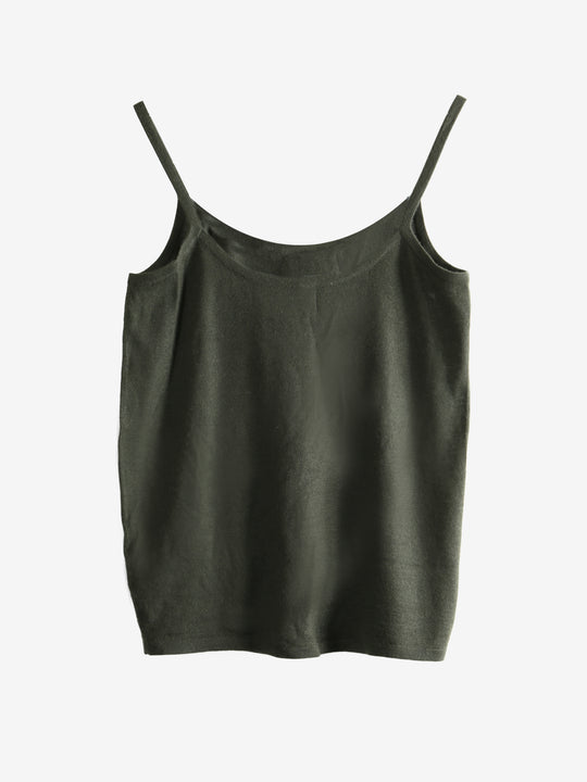 Green top,front view