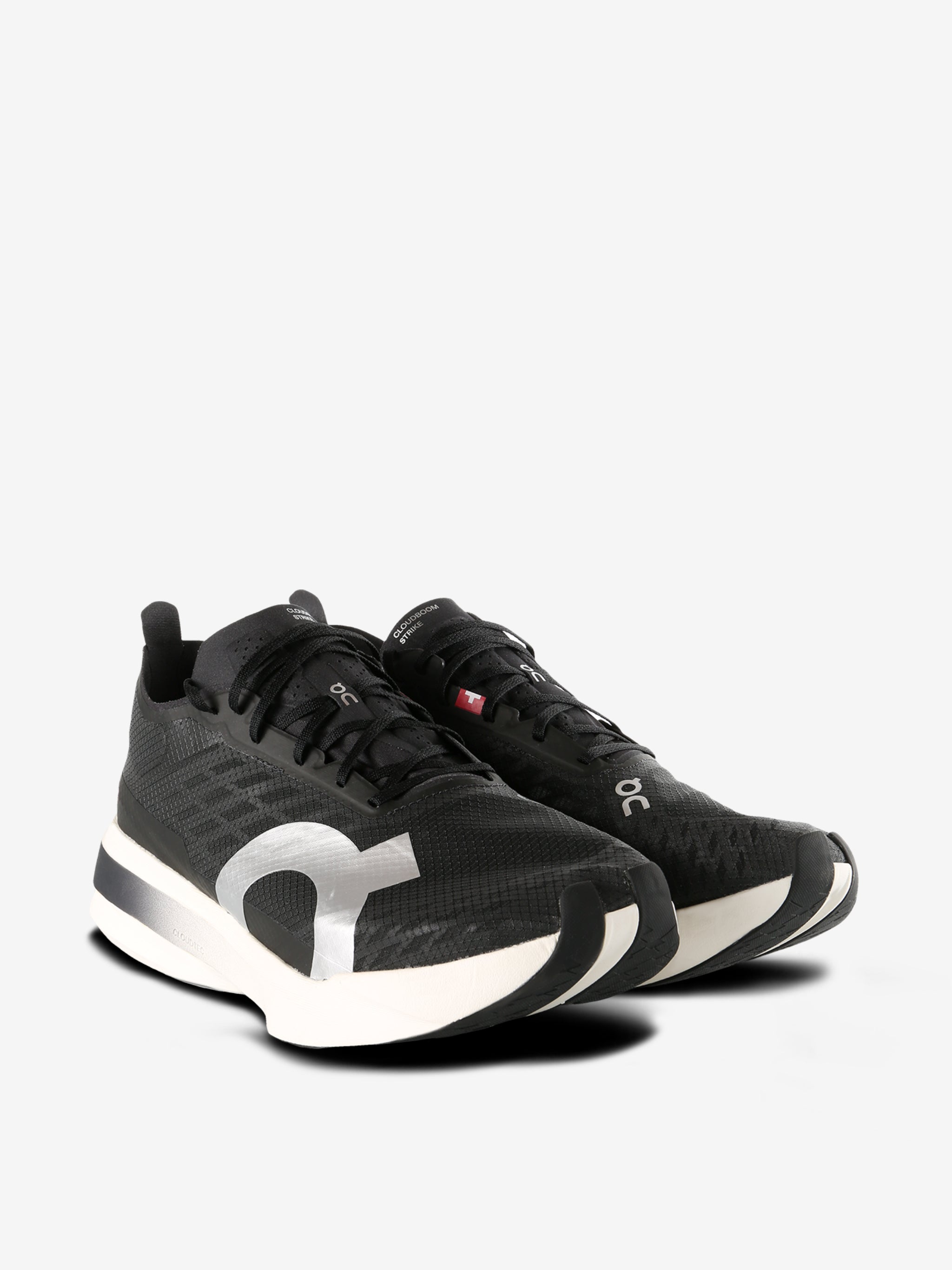 Black sneakers, side view