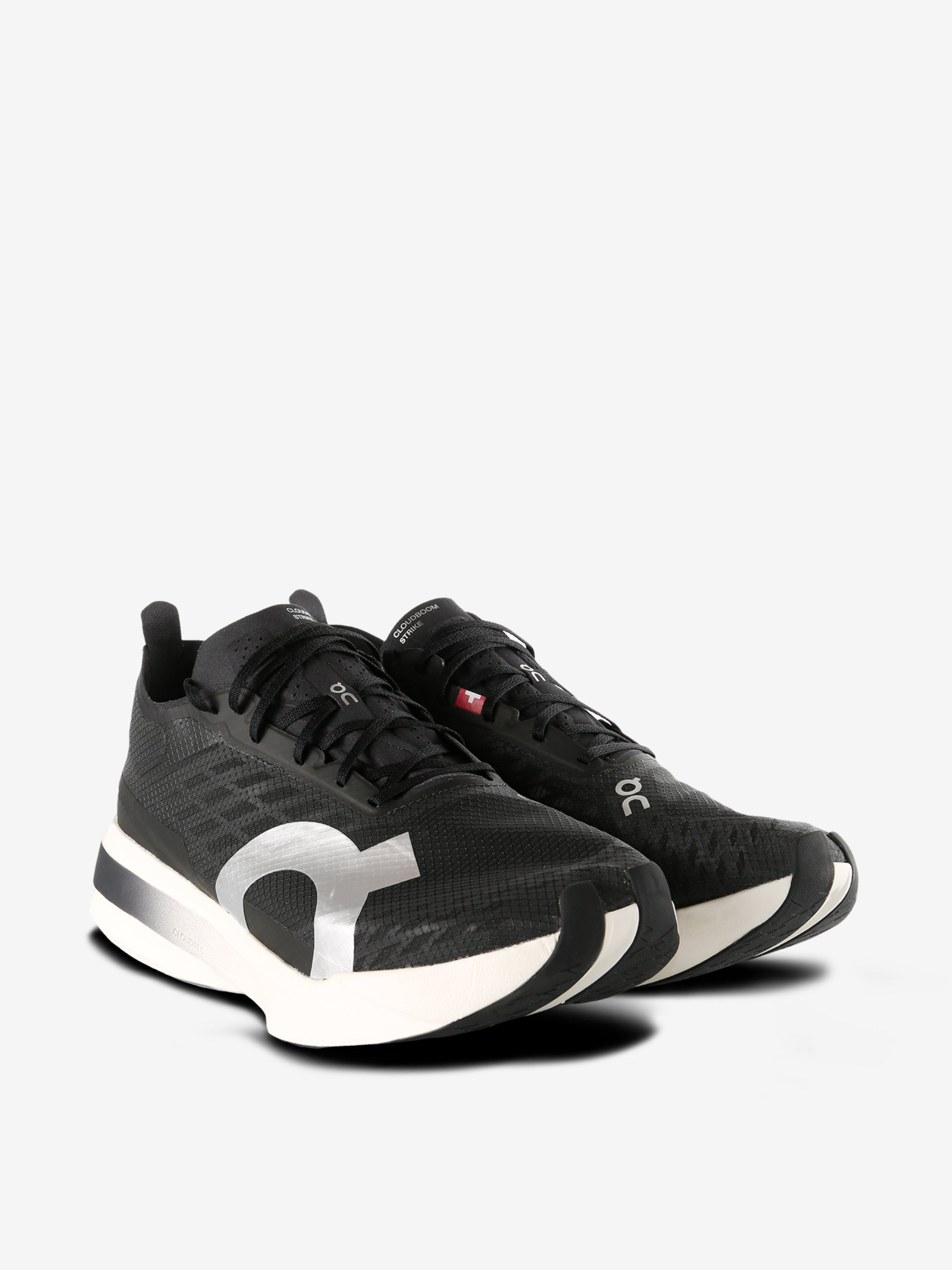 Black sneakers, side view