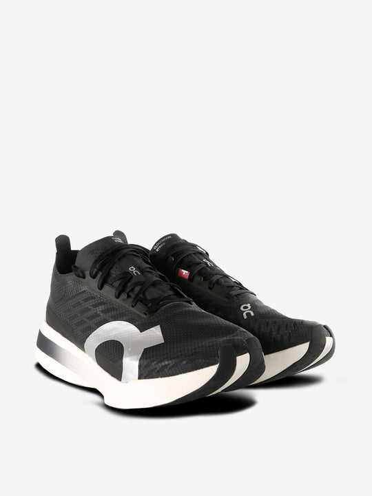 Black sneakers, side view