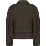 AMOMENTO - Women Belted Jacket
