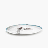 Blue plate,side view