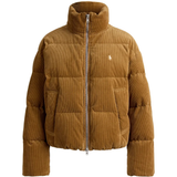 Tan jacket, front view