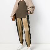 Brown sweater full body view