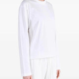 White top, full body view