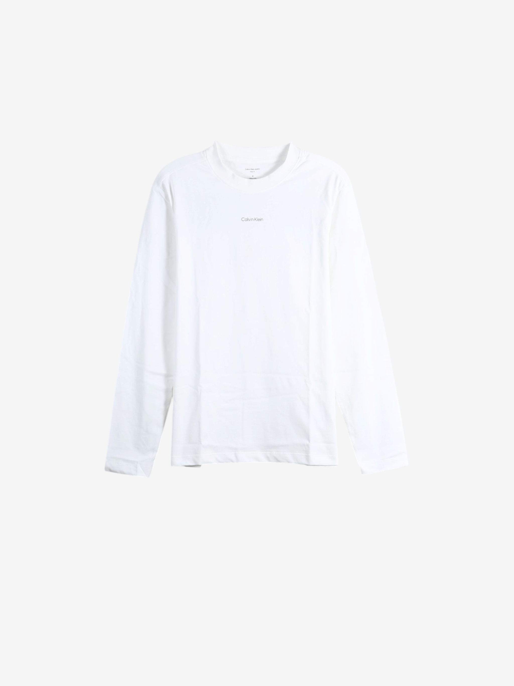 White t-shirt, front view